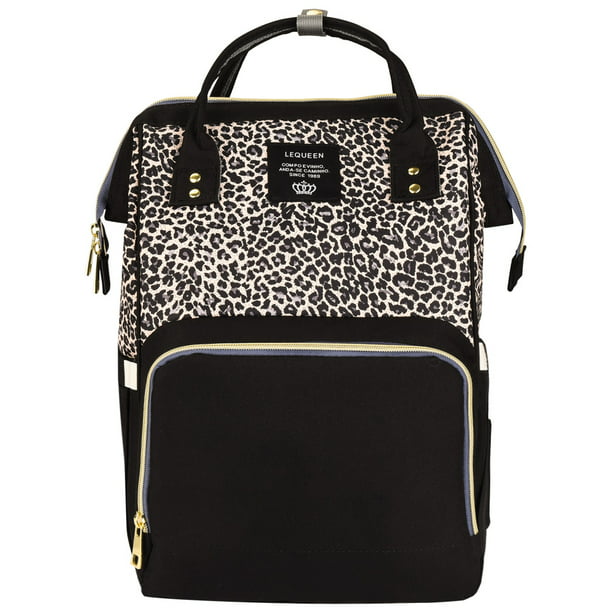 Diaper Bag Backpack Diaper Bags for Baby Girl Leopard Diaper Backpack Baby Bag 